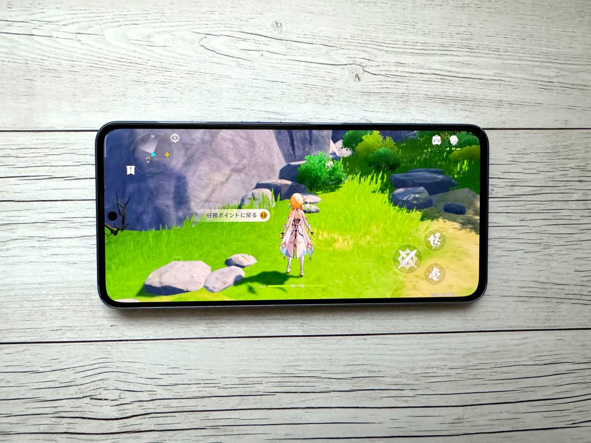 Xiaomi 13T ゲーム画面
